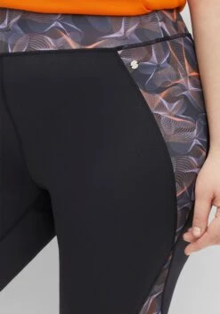 Sheego Radlerhose Aus Funktionsmaterial, Grafischer Druck -Shego Kleidung Geschaft 14428300289 04HOT 02 SH
