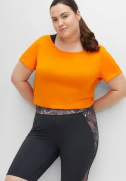 Sheego Radlerhose Aus Funktionsmaterial, Grafischer Druck -Shego Kleidung Geschaft 14428300289 04HOY 02 SH