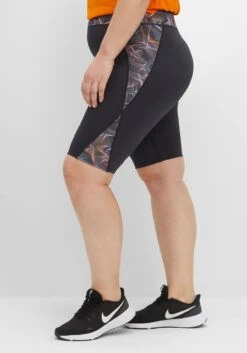 Sheego Radlerhose Aus Funktionsmaterial, Grafischer Druck -Shego Kleidung Geschaft 14428300289 04HW7 02 SH