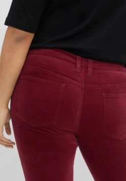 Gerade Samthose In Weicher, Elastischer Qualität -Shego Kleidung Geschaft 14457600265 04F0H 02 SH