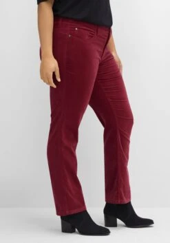 Gerade Samthose In Weicher, Elastischer Qualität -Shego Kleidung Geschaft 14457600265 04F0J 02 SH