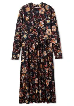 Jerseykleid Mit Weit Schwingendem Rock, Blumenprint 9 Jerseykleid Mit Weit Schwingendem Rock, Blumenprint -Shego Kleidung Geschaft 14458200377 04ENU 00 SH