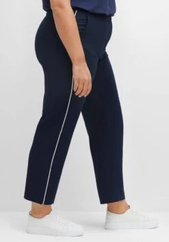 Sheego Gerade Hose Mit Seitlichem Kontrastpiping -Shego Kleidung Geschaft 14464400035 04EXL 02 SH