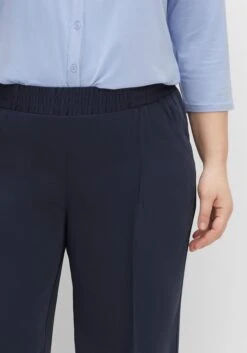 Sheego Weite Hose Mit Gummizugbund Und Bundfalten -Shego Kleidung Geschaft 14464800035 04EUO 02 SH