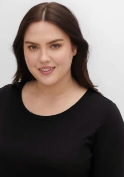 Sheego Shirtkleid Im Material- Und Mustermix 11 Sheego Shirtkleid Im Material- Und Mustermix -Shego Kleidung Geschaft 14466900377 04EPN 02 SH