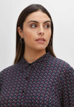 Sheego Jerseykleid In Hemdblusen-Stil, Leicht Elastisch -Shego Kleidung Geschaft 14473600524 04ETW 02 SH