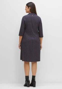 Sheego Jerseykleid In Hemdblusen-Stil, Leicht Elastisch -Shego Kleidung Geschaft 14473600524 04EU1 02 SH