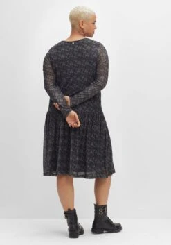 Sheego Meshkleid Mit V-Ausschnitt Und Tiefer Taille 8 Sheego Meshkleid Mit V-Ausschnitt Und Tiefer Taille -Shego Kleidung Geschaft 14477100377 04FRA 02 SH