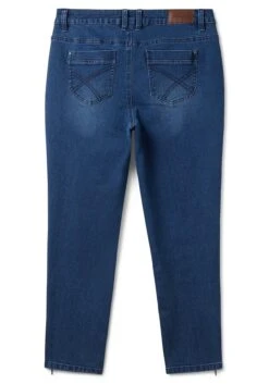 Sheego Schmale Jeans Mit Zippern Am Saumabschluss -Shego Kleidung Geschaft 14477800053 04FKE 00 SH