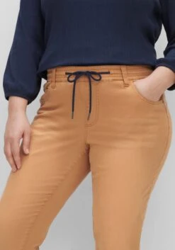 Sheego Schmale Colored- Jeans Mit Schlupfbund -Shego Kleidung Geschaft 14477900076 04FUZ 02 SH