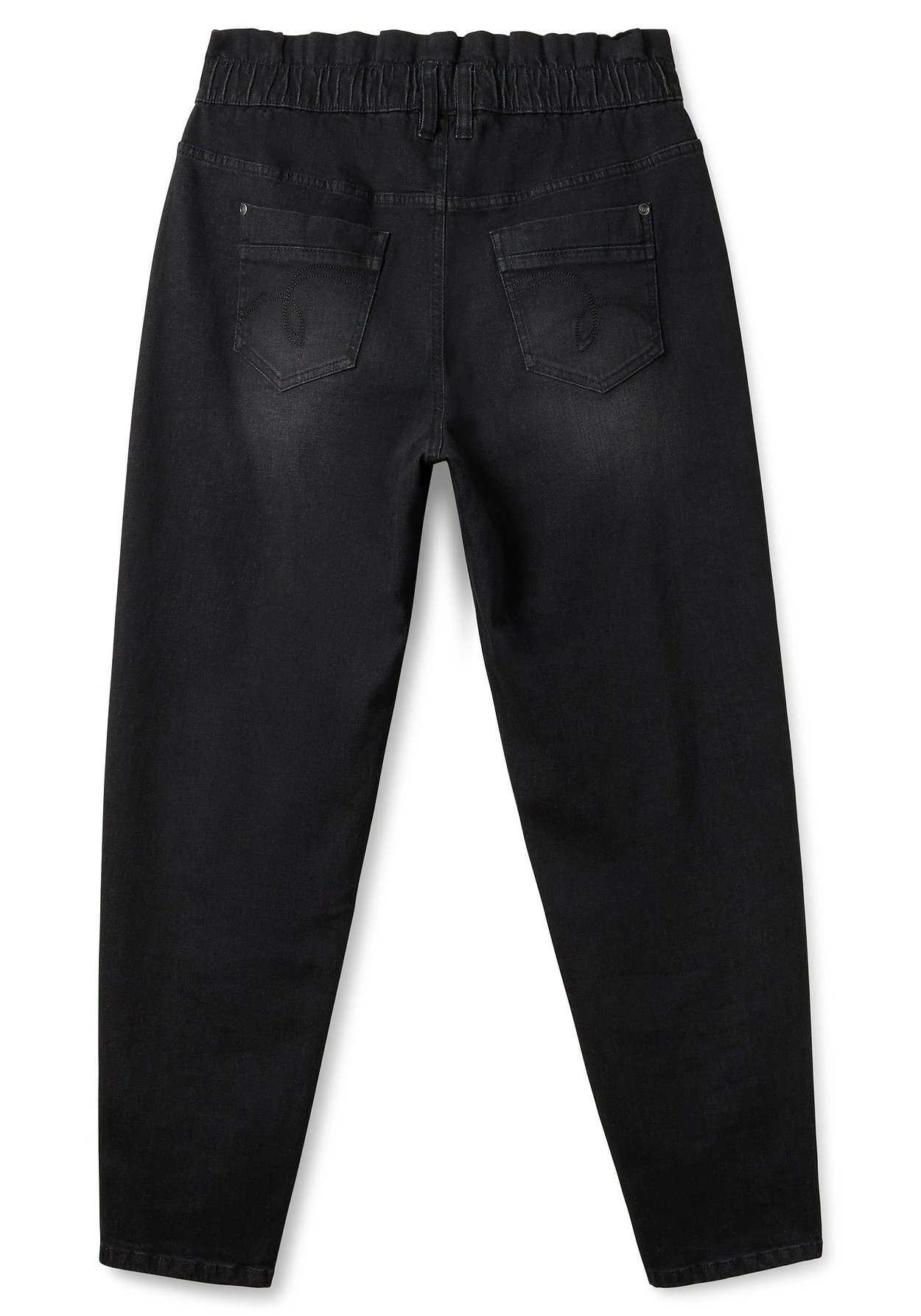 Sheego Mom-Jeans Mit Rüsche Am High-Waist-Bund 6 Sheego Mom-Jeans Mit Rüsche Am High-Waist-Bund – Bild 6