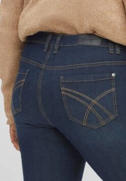 Sheego Bootcut-Jeans MitKontrastnähten -Shego Kleidung Geschaft 14493300330 04GO7 02 SH