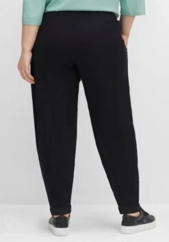 Sheego Twillhose OLIVIA Mit Gürteldetail Und Bundfalten -Shego Kleidung Geschaft 14497200289 04GPY 02 SH