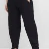 Sheego Twillhose OLIVIA Mit Gürteldetail Und Bundfalten