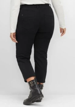 Sheego Schmale Twill-Hose In 7/8-Länge, Mit Zipper-Details -Shego Kleidung Geschaft 14497300289 04GHI 02 SH