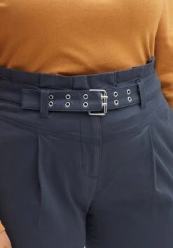 Sheego Hose Im Mom-Fit, Mit Paperbagbund Und Gürtel -Shego Kleidung Geschaft 14506300035 04GJG 02 SH