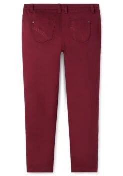 Sheego Gerade Twillhose Mit Dezenter Blumenstickerei -Shego Kleidung Geschaft 14506400265 04G55 00 SH