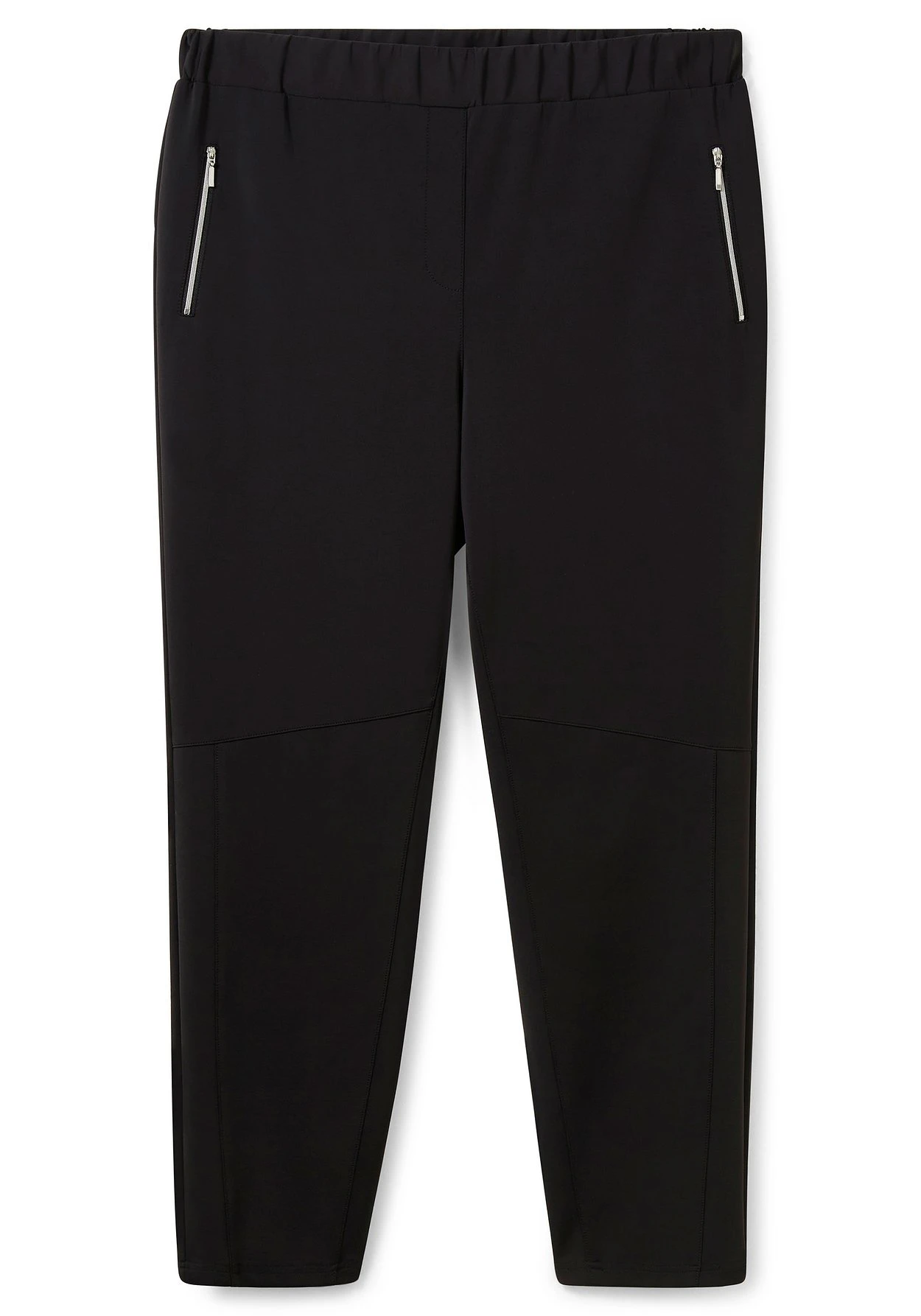 Sheego Schmale Hose In Scuba-Qualität, Mit Gummibund 6 Sheego Schmale Hose In Scuba-Qualität, Mit Gummibund – Bild 6