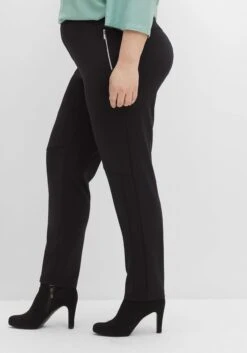 Sheego Schmale Hose In Scuba-Qualität, Mit Gummibund 8 Sheego Schmale Hose In Scuba-Qualität, Mit Gummibund -Shego Kleidung Geschaft 14506600289 04GOP 02 SH