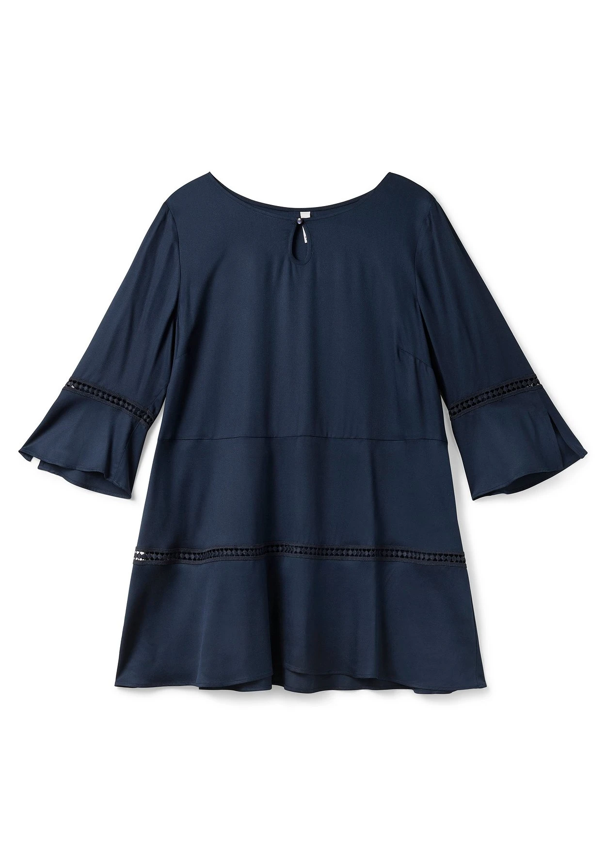 Sheego Longtunika In A-Linie, Mit Lochmusterdetails 3 Sheego Longtunika In A-Linie, Mit Lochmusterdetails – Bild 3