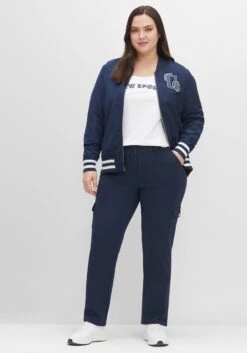 Sheego Gerade Hose Im Cargo-Stil, Mit Pattentaschen 12 Sheego Gerade Hose Im Cargo-Stil, Mit Pattentaschen -Shego Kleidung Geschaft 14520800035 04GSQ 02 SH