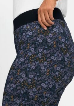 Sheego Leggings Mit Blumendruck, In Bootcut-Form -Shego Kleidung Geschaft 14531000347 04KEX 05 SH