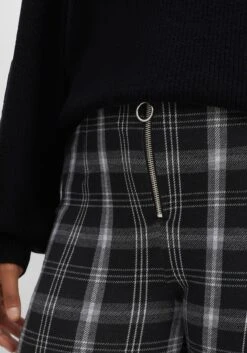 Gerade Hose Im Karomuster, Mit Elastischem Bund -Shego Kleidung Geschaft 14532301648 04H3P 02 SH