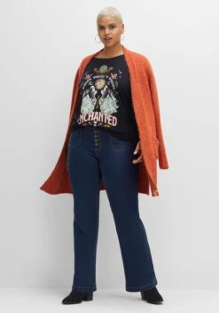 Bootcut-Jeans Mit Zierknopfleiste -Shego Kleidung Geschaft 14533900330 04HKW 02 SH