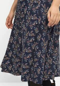 Sheego Jerseykleid In Midilänge, Mit Blumendruck -Shego Kleidung Geschaft 14555900035 04IHH 02 SH