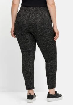 Sheego Leggings In Salz- Und-Pfeffer-Optik 8 Sheego Leggings In Salz- Und-Pfeffer-Optik -Shego Kleidung Geschaft 14570300289 04IPB 02 SH