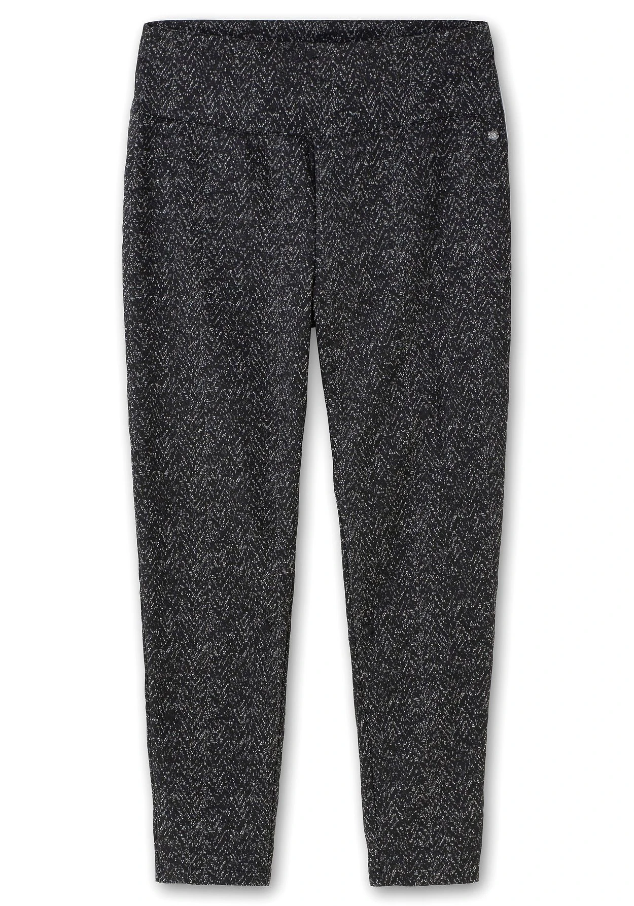 Sheego Leggings In Salz- Und-Pfeffer-Optik 4 Sheego Leggings In Salz- Und-Pfeffer-Optik – Bild 4