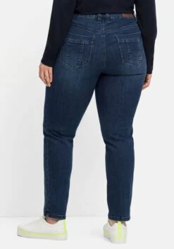 Sheego Schmale Jeans Mit Zierösen, In Five-Pocket-Form -Shego Kleidung Geschaft 14570700330 04IR9 02 SH