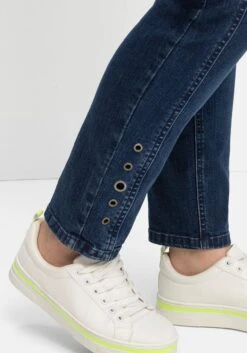 Sheego Schmale Jeans Mit Zierösen, In Five-Pocket-Form -Shego Kleidung Geschaft 14570700330 04IRE 02 SH