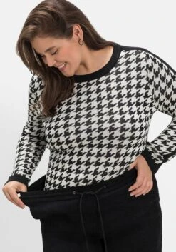 Sheego Joggpants In Cordoptik, Schmale Beinform -Shego Kleidung Geschaft 14571400289 04KM6 02 SH