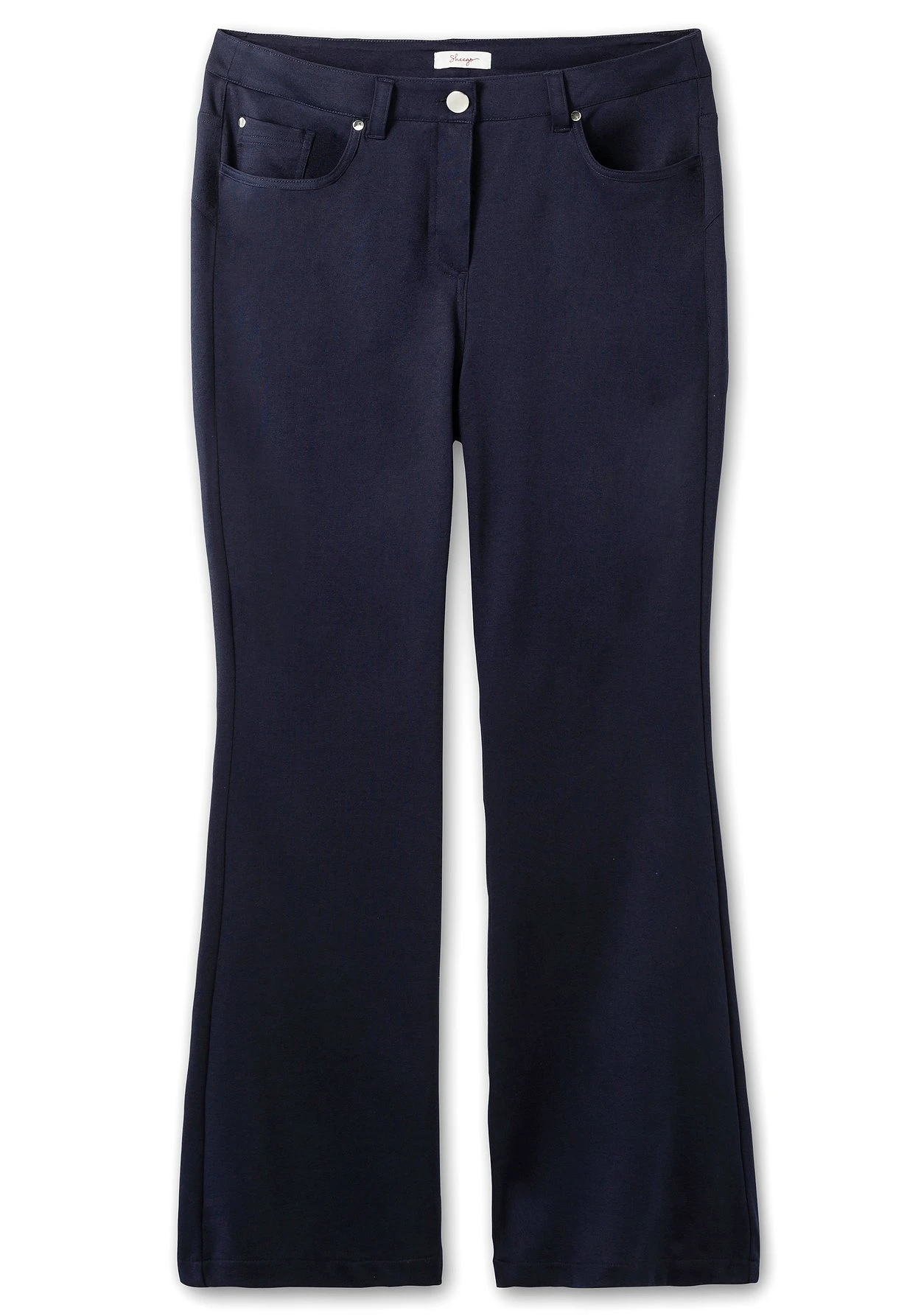 Sheego Bootcut-Hose In Five-Pocket-Form, Elastische Qualität 4 Sheego Bootcut-Hose In Five-Pocket-Form, Elastische Qualität – Bild 4