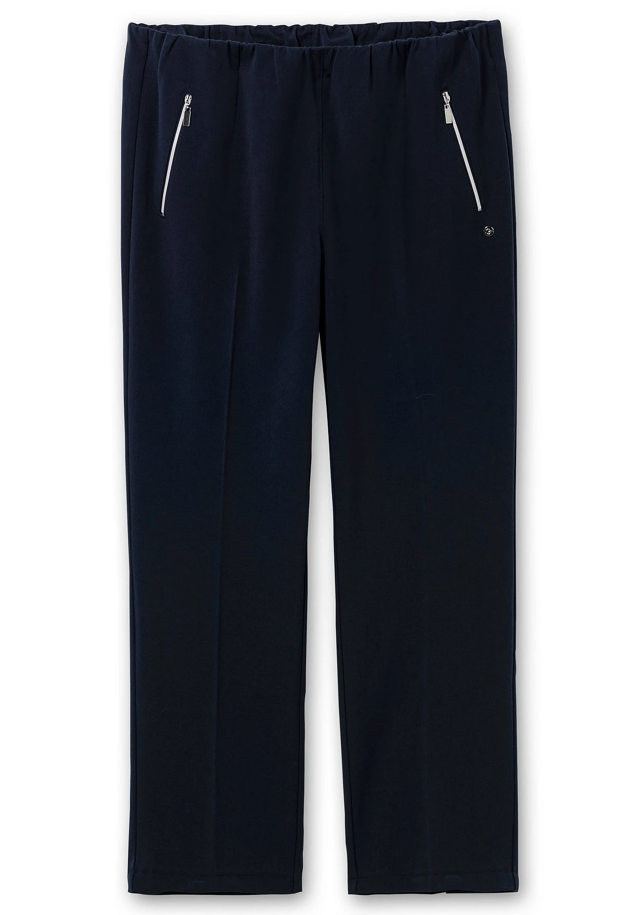 Sheego Schlupfhose Mit Bügelfalten Und Deko-Zipper 4 Sheego Schlupfhose Mit Bügelfalten Und Deko-Zipper – Bild 4