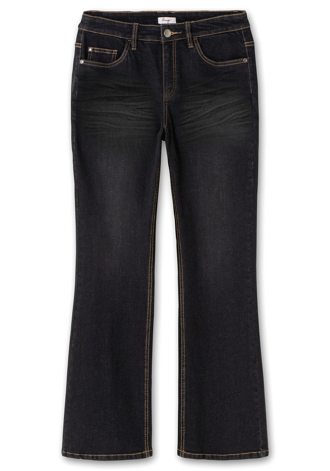Sheego Bootcut-Jeans Mit 3D-Catfaces 4 Sheego Bootcut-Jeans Mit 3D-Catfaces – Bild 4