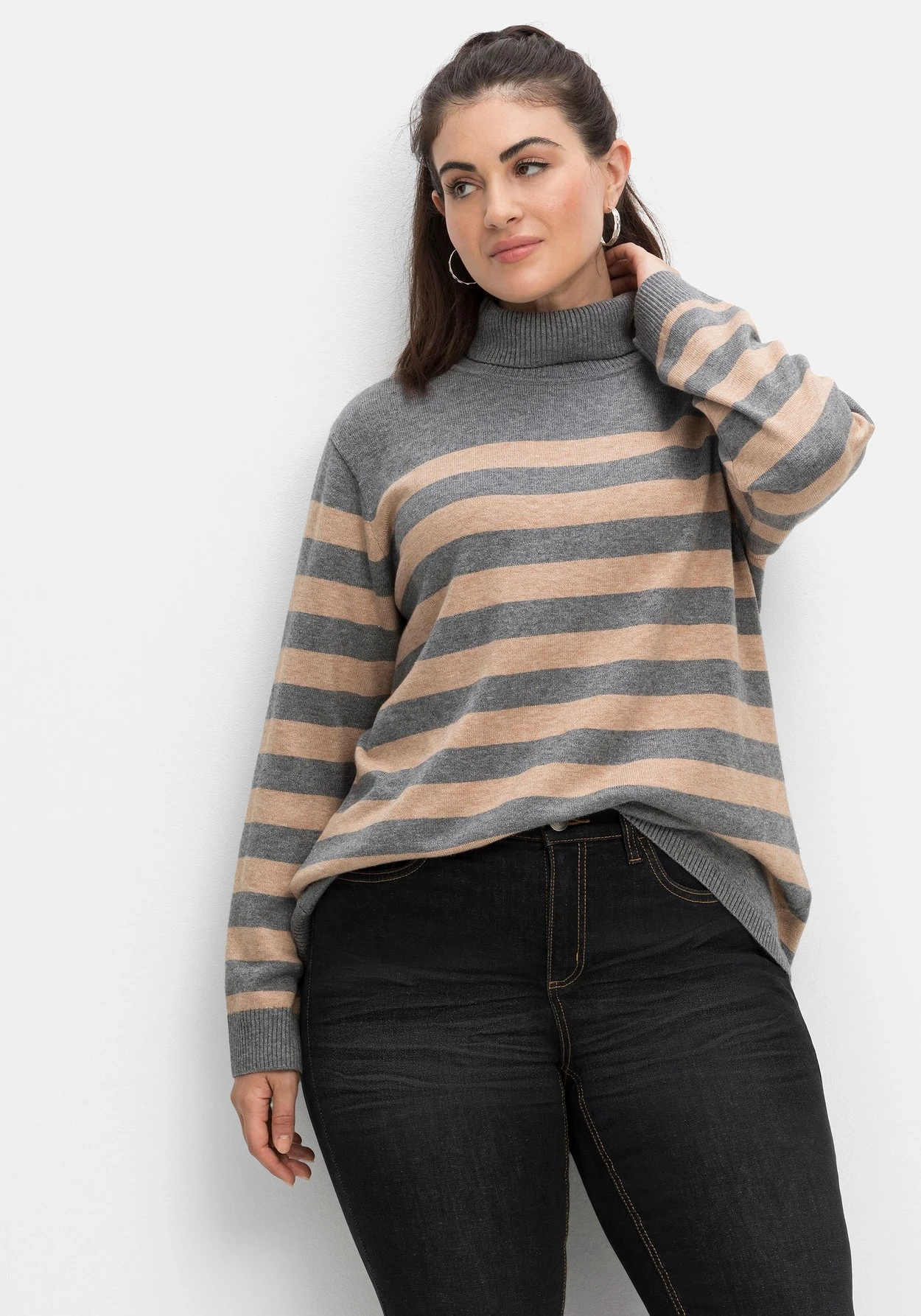 Sheego Bootcut-Jeans Mit 3D-Catfaces 7 Sheego Bootcut-Jeans Mit 3D-Catfaces – Bild 7