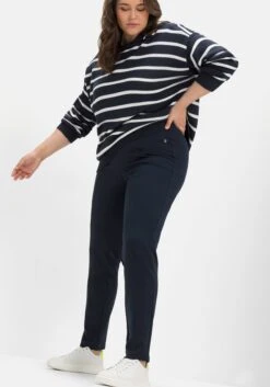 Sheego Jerseyhose Aus Interlock, Schmale Beinform 13 Sheego Jerseyhose Aus Interlock, Schmale Beinform -Shego Kleidung Geschaft 14583900035 04IMR 02 SH