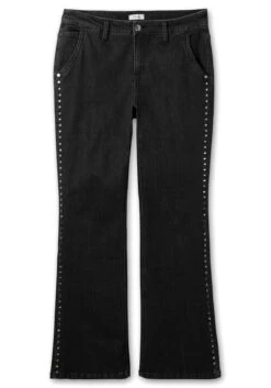 Sheego Bootcut-Jeans Mit Nieten Seitlich, In High-Heel-Länge -Shego Kleidung Geschaft 14589300341 04IW3 00 SH