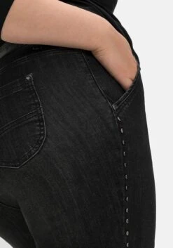 Sheego Bootcut-Jeans Mit Nieten Seitlich, In High-Heel-Länge -Shego Kleidung Geschaft 14589300341 04IW5 02 SH
