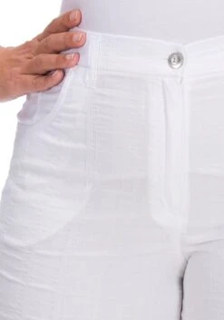 Gerade 7/8-Hose Mit Komfortbund, Bügelfreie Qualität -Shego Kleidung Geschaft 14619100010 04 SH