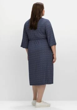 Sheego Jerseykleid In Wickeloptik, Mit Minimalprint 8 Sheego Jerseykleid In Wickeloptik, Mit Minimalprint -Shego Kleidung Geschaft 14676702119 04LFU 02 SH