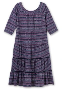 Sheego Jerseykleid Mit 3/4-Ärmeln Und Stufigen Volants 9 Sheego Jerseykleid Mit 3/4-Ärmeln Und Stufigen Volants -Shego Kleidung Geschaft 14677201059 04LCY 00 SH