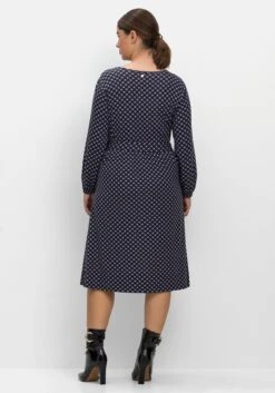 Sheego Jerseykleid In Petite-Passform, Mit Alloverprint 8 Sheego Jerseykleid In Petite-Passform, Mit Alloverprint -Shego Kleidung Geschaft 14677400403 04LTJ 02 SH