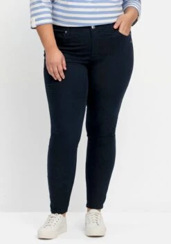 Sheego Extraschmale Twillhose In Curvy-Schnitt SUSANNE -Shego Kleidung Geschaft 14680300035 04LP7 02 SH