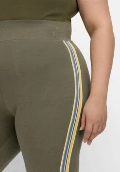 Sheego Leggings Mit Seitlichem Galonstreifen 11 Sheego Leggings Mit Seitlichem Galonstreifen -Shego Kleidung Geschaft 14687000131 04MBL 02 SH