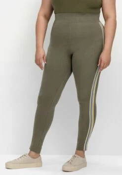 Sheego Leggings Mit Seitlichem Galonstreifen 12 Sheego Leggings Mit Seitlichem Galonstreifen -Shego Kleidung Geschaft 14687000131 04MBM 02 SH