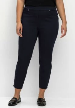 Sheego Schmale 7/8-Stretchhose Mit Elastischem Bund 12 Sheego Schmale 7/8-Stretchhose Mit Elastischem Bund -Shego Kleidung Geschaft 14687100035 04LYQ 02 SH