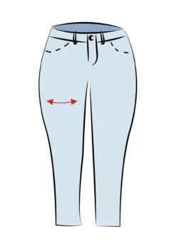 Sheego Gerade Twillhose In Curvy-Schnitt PIA, Mit Biesen Vorn -Shego Kleidung Geschaft 14693100047 01 SH